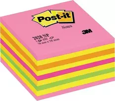 Post-it POST-IT lipnus kulkšnis (2028- NP), 76x76mm, 1x450 kortos, rožinė saldainiai