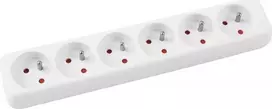 Office Products Biuro prekės BIURO PRODUKTAI ilgintuvas, 6 lizdai, 5m, su įžeminimu, baltas