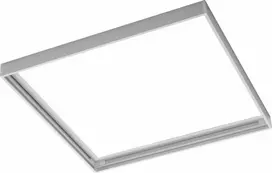 GTV rėmas, skirtas montuoti ant paviršiaus LED PANELĖS 60X60cm (TYPE KING, PRINCE, INNOVO) be varžtų, baltas GT-RM60X60-00