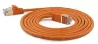 Wantec Patchkabel SSTP CAT7 Ste. CAT6a d=4mm 0,50m oranžinis