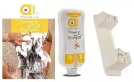 Sucitesa Amenities Dušo želė& Šampūnas šampūnas - dušo gelis 300ml su laikikliu