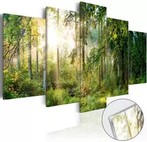 Artgeist Akrilo stiklo paveikslas - Žalias Sanctuary
