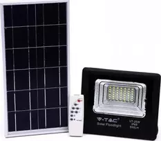 V-tac 12W LED prožektorius su saulės baterija.