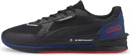 Puma Avalynė Vyrams Bmw Mms Low Racer Juodas Mėlyna 307106 01