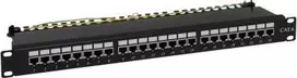 Komutacinė panelė NAVI LED STP cat.6 24 prievadų LSA 1U ALANTEC
