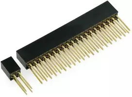Oem Lizdo jungčių rinkinys, skirtas Raspberry Pi 4B ir PoE HAT - 2x20 ir 2x2 rastras 2.54mm