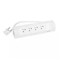 Legrand Kampinis ilgintuvas 4x2p+su 1m baltas