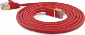 Wantec Wantec 5.00mCat.7 Raw Cable Komutacinis kabelis S / STP RJ45 Male to Raudona - Network - Raw Cable Network Cable (7163)