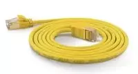 Wantec wW Patch CableCat.7 RohCable ypač plonas (kištukas CAT6A) SSTP geltonas 2,0 m (7175)