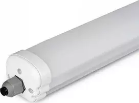 Lubinis šviestuvas Bikuvalt 48W LED linijinis paviršinis šviestuvas, 150cm, baltas, 4000K, IP65