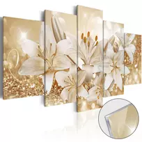 Artgeist Akrilo stiklo paveikslas - Golden Bouquet