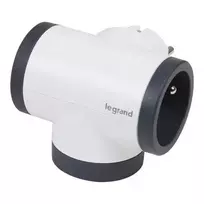 Legrand Rotacinis skirstytuvas 2xp+su + USB ac-b/c