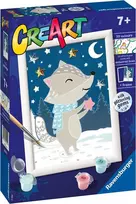 Ravensburger CreArt for Children: Barsukas tarp žvaigždžių