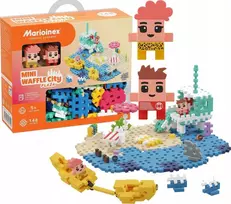 MARIOINEX 903155 vafliniai mini kaladėlės - paplūdimys 148 vnt.