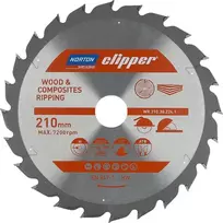 NORTON diskinis pjūklas 210 mm x 30 mm x 24z MEDIENOS IR ATB KOMPOZITAS (2,8 / 1,8)