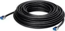 Carruzzo LANCOM OW-602 Ethernet Cable (15 m) tinklo kabelis Juoda Cat6a S/FTP (S-STP)
