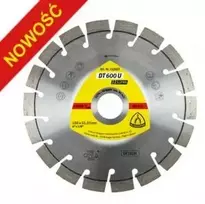 KLINGSPOR SEGMENTINIS DEIMANTINIS DISKAS 125 mm x 2,4 mm x 22,2 mm SUPRA DT600U, GELŽBETONAS