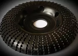 TARPOL frezavimo diskas kampiniam šlifuokliui 120 / 15mm T-95, spindulys R15