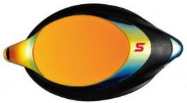 Swans srxcl-mpaf mirrored optic lens racing smoke/orange -3.0