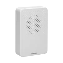 Orno Dzwonek Vieno tono laidinis elektroninis durų skambutis LARK MAXI AC, 230V, baltas