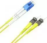 „MicroConnect“ šviesolaidinis laidas, LC/UPC-ST/UPC, 9/125, 1 m (FIB411001)