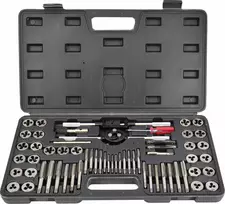 AW-Tools Sriegiklių ir sriegpjovių rinkinys AWTools AW20418; M3-M12; 60 vnt.