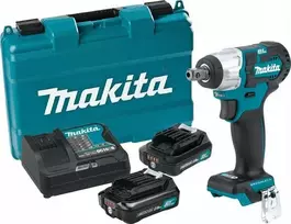 MAKITA Smūginis veržliasukis 1/2" 12V TW161DSAE 165Nm 2x2,0Ah PIERŚCIEŃ