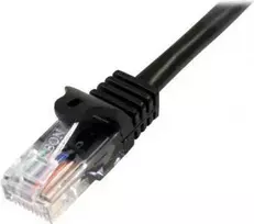 StarTech RJ-45 / RJ-45, kat. 5E, U / UTP, 10m, juoda (45PAT10MBK)