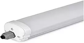 Lubinis šviestuvas Bikuvalt 36W LED linijinis paviršinis šviestuvas, 120cm, baltas, 6400K, IP65