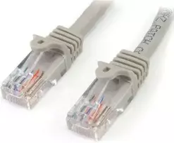 StarTech RJ- 45 / RJ- 45 kt.5E U / UTP Pilkas 5m (45PAT5MGR)