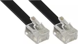 InLine Kabelis RJ12 vyras - vyras 6P6C, 10m (18840)