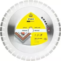 Klingspor segmentinis deimantinis diskas SUPRA DT600U, 350x3,0x20 mm, gelžbetonis (325194)
