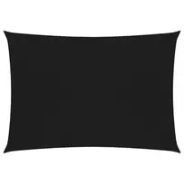 Uždanga nuo saulės, juodos spalvos, 2,5x3,5m, HDPE, 160g/m²