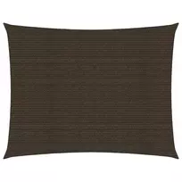 Uždanga nuo saulės, rudos spalvos, 2,5x3,5m, HDPE, 160g/m²