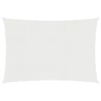 Uždanga nuo saulės, baltos spalvos, 2x2,5m, HDPE, 160g/m²