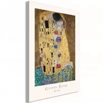 Artgeist Paveikslas - Gustav Klimt - The Kiss (1 Part) Vertical