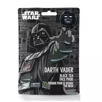 „Mad Beauty Star Wars“ drėkinanti ir smagi veido kaukė po vasaros saulės ir baseino vaikams (1 vnt. Darth Vader juodosios arbatos x 25 ml)