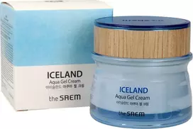 theSaem The Saem Iceland Aqua drėkinamasis gelinis veido kremas-60g