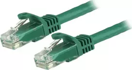 StarTech STARTECH.COM 1,5m CAT6 Kabelis - grnes CAT6-Patchkabel - Snagless-RJ45 - 24 AWG Kupferdraht - LAN - Ethernet N6PATC150CMGN