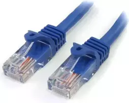 StarTech RJ-45/RJ-45 cat.5e U/UTP Mėlyna 5m (45PAT5MBL)