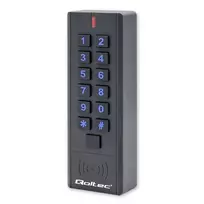 QOLTEC 52441 Kodinė spyna HYPERION su RFID skaitytuvu Kodų kortelės rakto pultelis IP68 EM