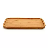 Bigbuy Home Bigbuy namų užkandžių padėklas (20 x 1,5 x 30 cm)