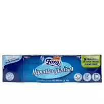 Popierinės servetėlės Foxy Hiperalererginis (10 x 9 uds)