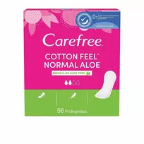 „Carefree Normal“ medvilninis apsauginis kremas nuo alavijo, 56 vnt.