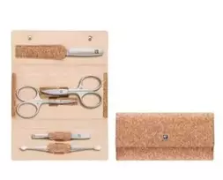 Zwilling komplektas do manicure - korkowe etui, 5 dalys