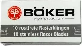 Boker skustuvų geležtės Boker Solingen, 10 vnt.