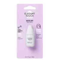 "Elegant Touch" greitai džiūstantys nagų klijai 5 sekundės