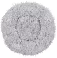 Springos Minkštas guolis šunims ir katėms, 90 cm, pilkas