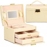 Springos Dėžutė papuošalams Sandy Glow Ecru
