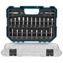 Makita 22 vnt. griovelių frezų rinkinys D-74784